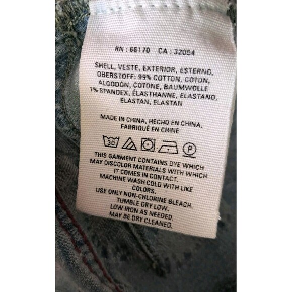 Anthropologie Jeans Women's 27 The‎ Wanderer Straight Leg Mid Rise Floral Boho - Picture 10 of 14